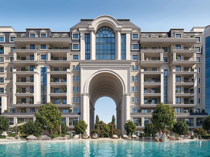 Bab Al Qasr Garden Residence 66 — 1