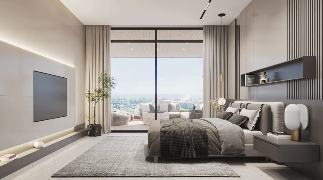 Modern Elegance | Spacious 2BR+M | Spacious Interiors, 9