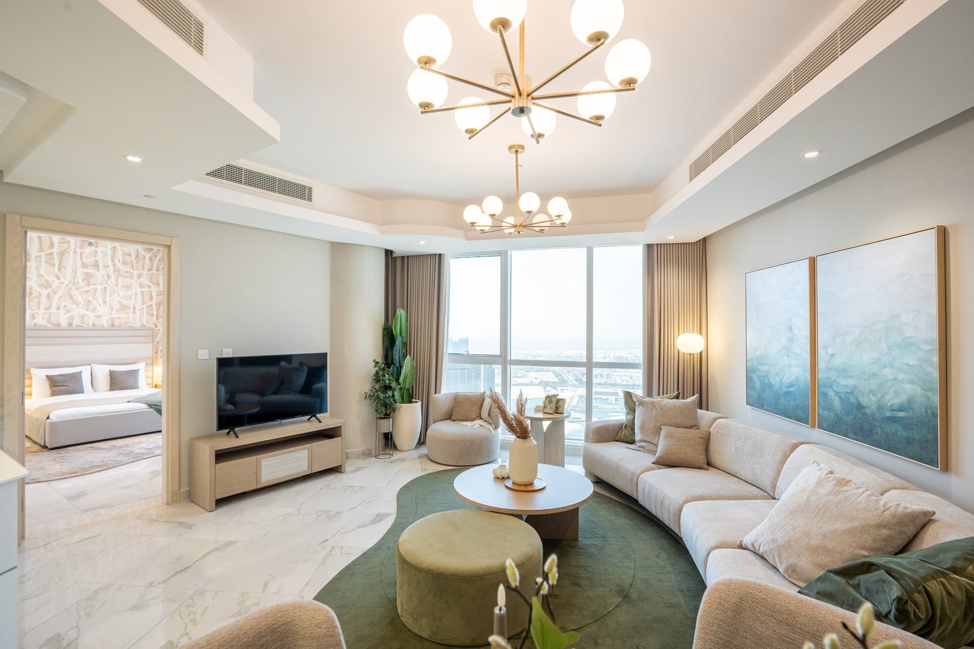 Luxurious Furnished Apt | High Floor | 0 Commi, 4