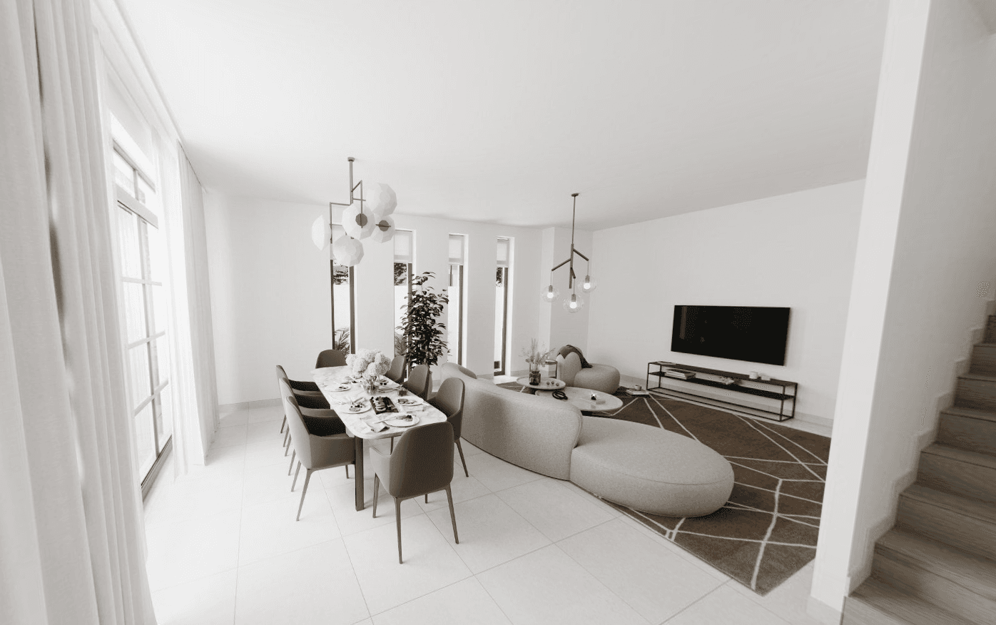 Great Community | Corner Villa | Single Row