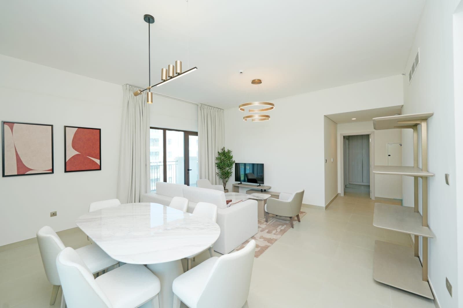 Breathtaking Golf & Sea View | Furnished Apartment — 2