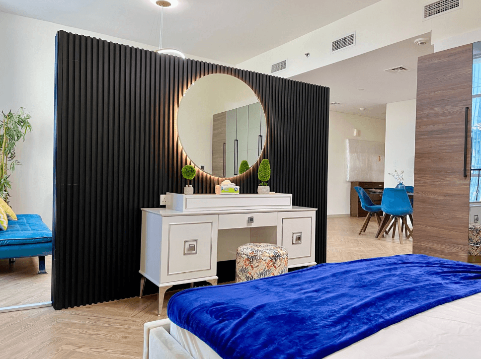 Stylish Studio upgraded into 1BR | Fully Furnished — 8